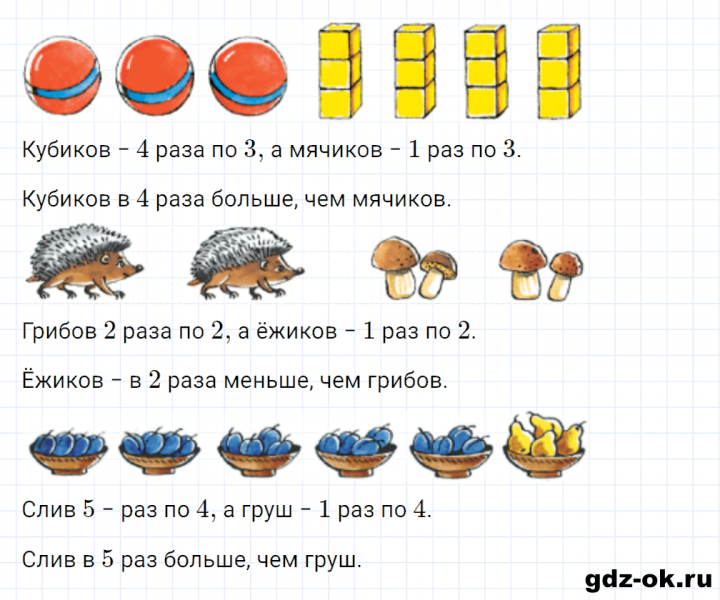 ГДЗ по математике 2 класс Рудницкая, Юдачева задание №1 страница 64 часть 2