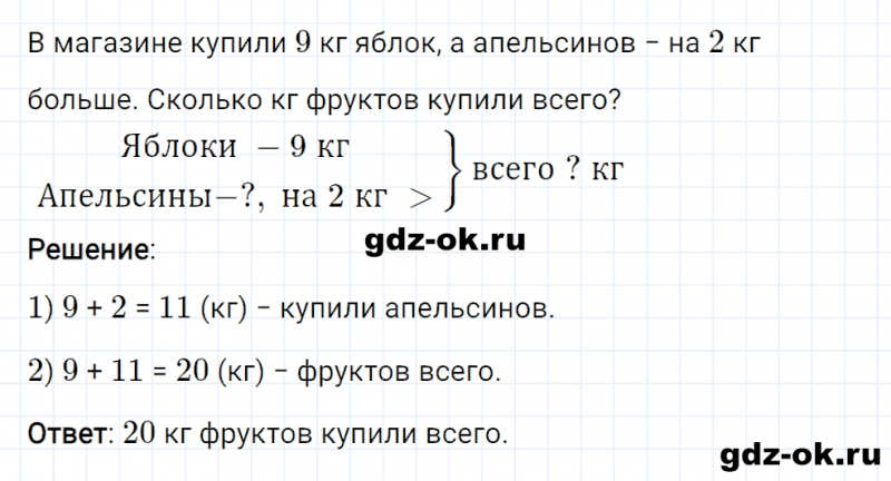 ГДЗ по математике 2 класс Рудницкая, Юдачева задание №40 страница 124 часть 1