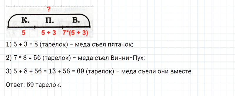 ГДЗ по математике 3 класс Петерсон задание 12 урок 34 часть 1