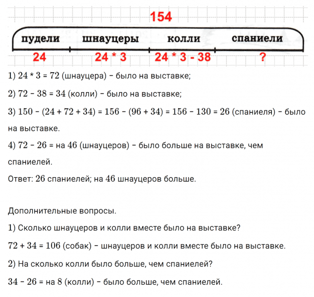 ГДЗ по математике 3 класс Петерсон задание 3 урок 9 часть 2