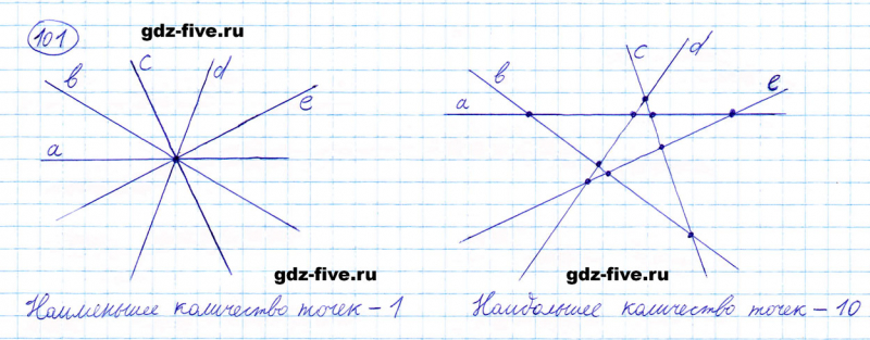 ГДЗ по математике 5 класс Мерзляк задание №101
