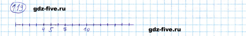 ГДЗ по математике 5 класс Мерзляк задание №119