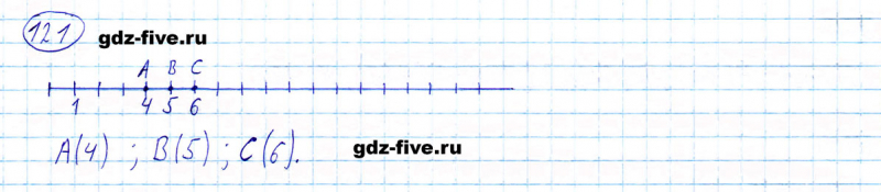 ГДЗ по математике 5 класс Мерзляк задание №121