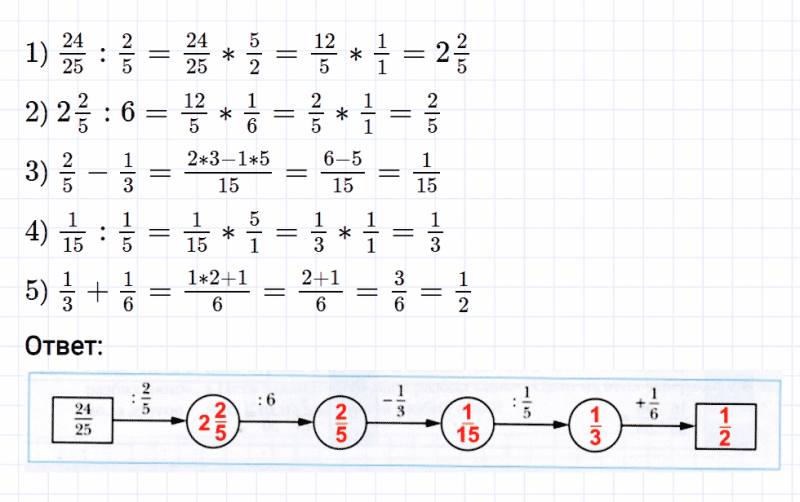 ГДЗ по математике 6 класс Мерзляк Рабочая тетрадь часть 1 задание №189