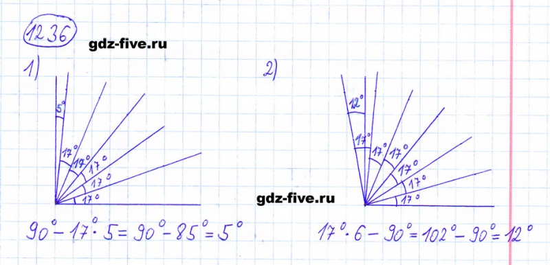 ГДЗ по математике 6 класс Мерзляк задание №1236