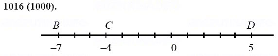 ГДЗ по математике 6 класс Виленкин, Жохов задание №1016
