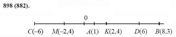 ГДЗ по математике 6 класс Виленкин, Жохов задание №898