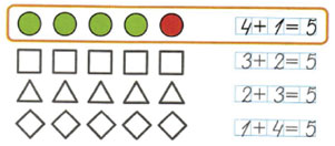 Математика 1 класс рабочая тетрадь Моро 1 часть страница 15