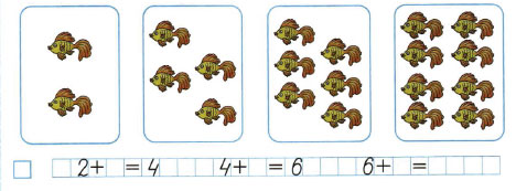 Математика 1 класс рабочая тетрадь Моро 1 часть страница 36